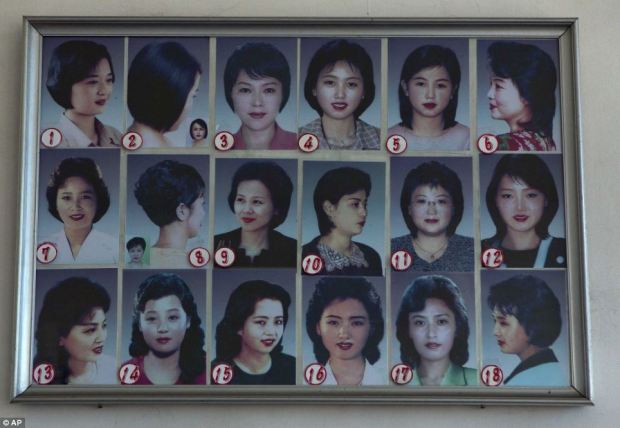 Rambut wanita Korea Utara